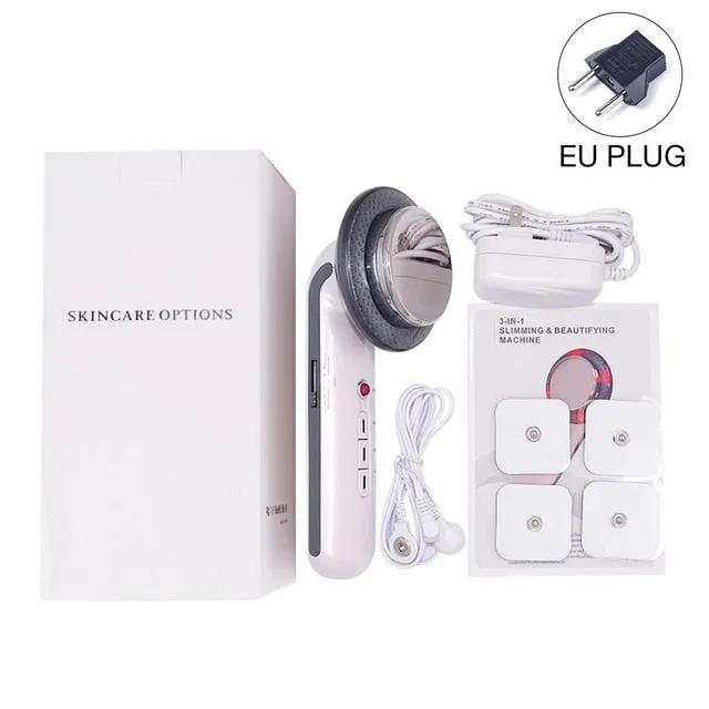 Facial Lifting Body Slimming Massager EMS Ultrasound Cavitation Lipo Fat Burner Machine Galvanic Infrared Ultrasonic Weight Lose