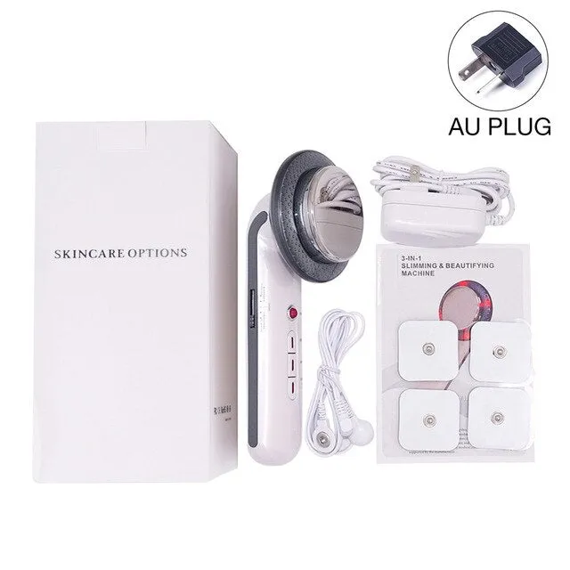 Facial Lifting Body Slimming Massager EMS Ultrasound Cavitation Lipo Fat Burner Machine Galvanic Infrared Ultrasonic Weight Lose
