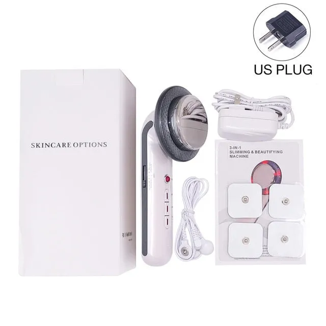 Facial Lifting Body Slimming Massager EMS Ultrasound Cavitation Lipo Fat Burner Machine Galvanic Infrared Ultrasonic Weight Lose