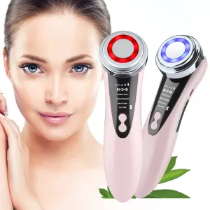 Facial Massager RF Face Lift Device LED Radio Frequency Skin Rejuvenation Wrinkle Removal Face Lifting Neck Slimmer Machine