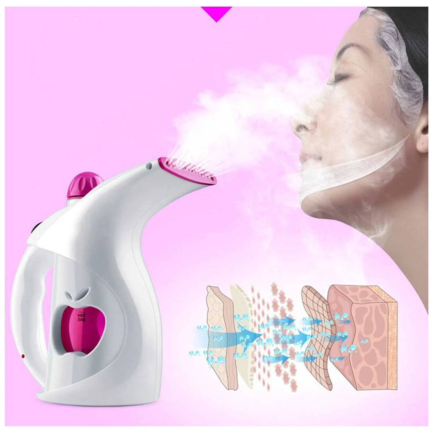 Facial Steamer and facial vaporizer Used for taking steam and vapor.