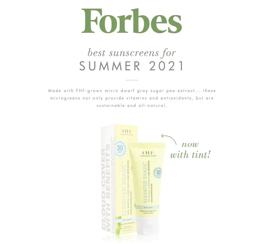 Farmhouse Fresh Elevated Shade 100% Mineral Sunscreen - Tinted Formula