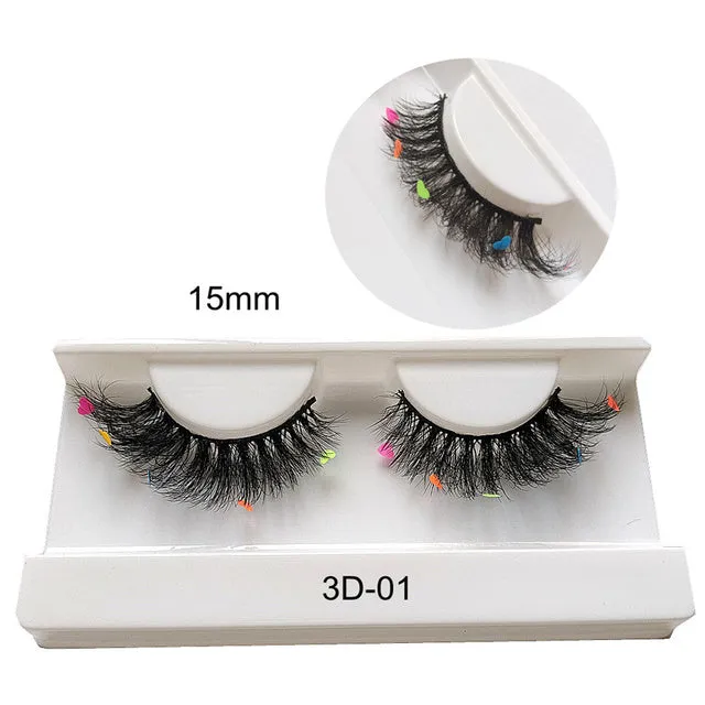 Faux Mink Lashes With Butterflies or flowers