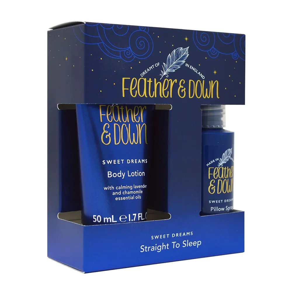 Feather & Down Straight to Sleep Gift Set