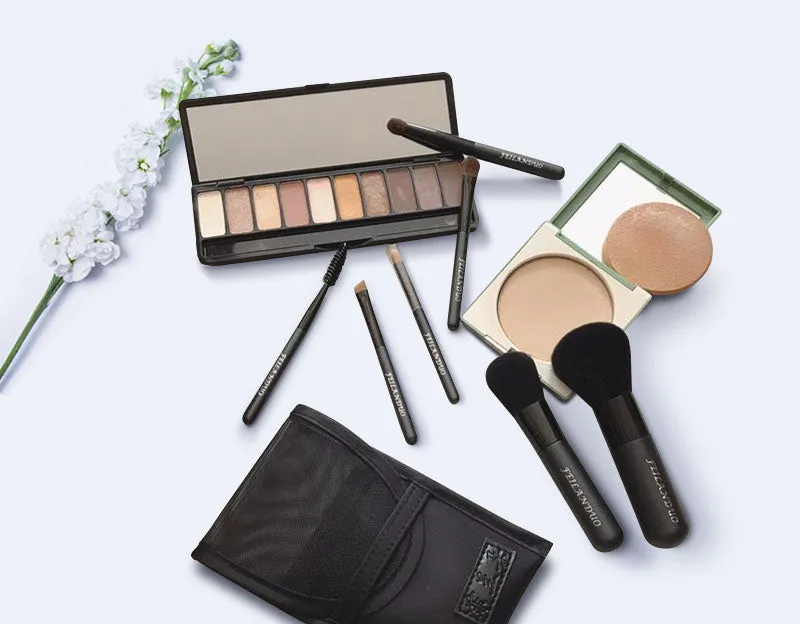 FEILANDUO Professional Makeup Brush Set 7pcs High Quality