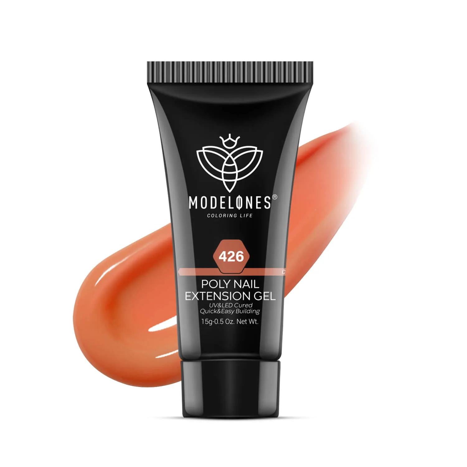 Fiery Tangerine - Poly Nail Gel  (15g)