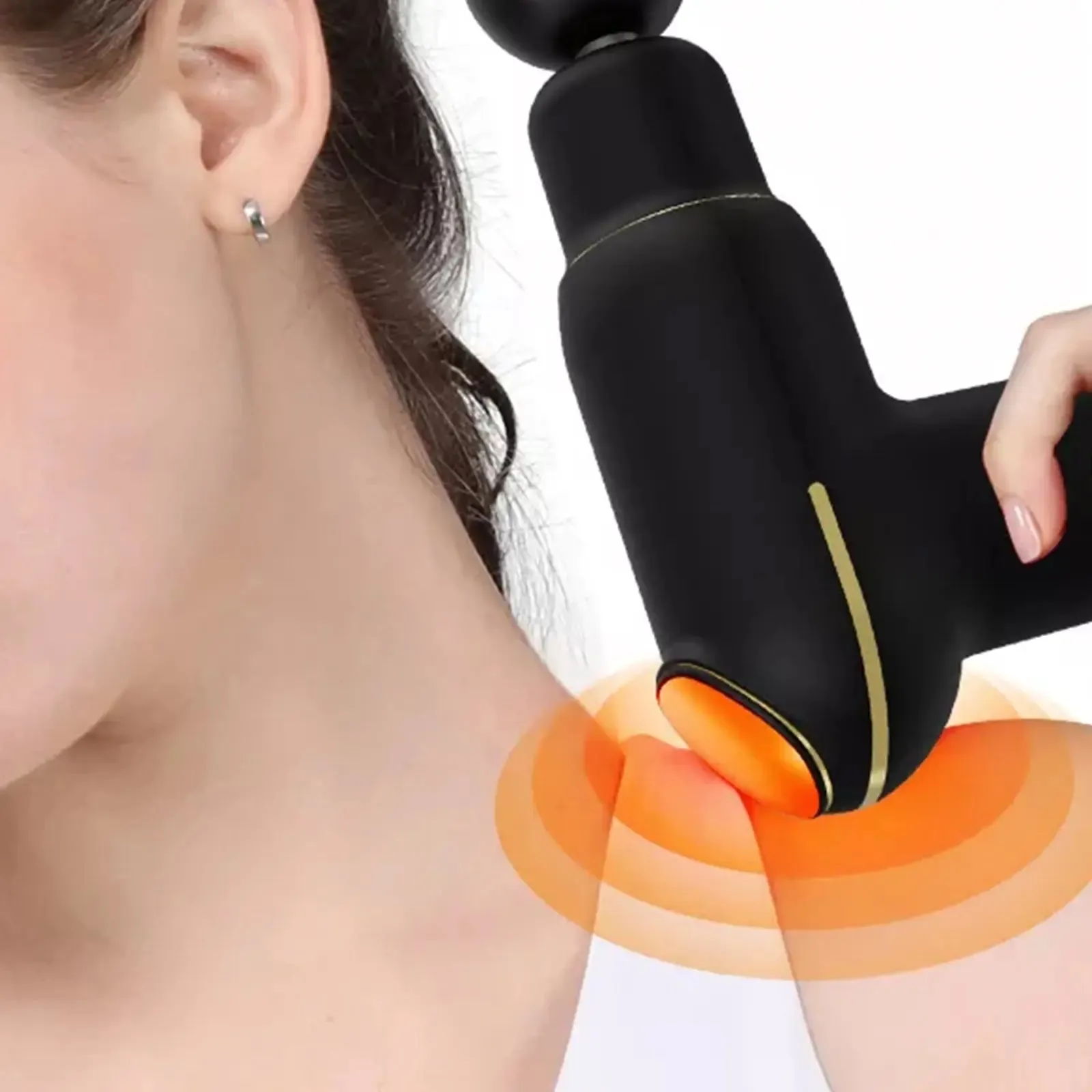 Fitsmart compact pro fs-500 vibration massage device 3 levels speed temperature
