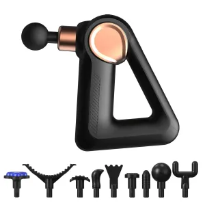 Fitsmart fs-5500 massage device gun cooling head multiple speeds 9 attachments