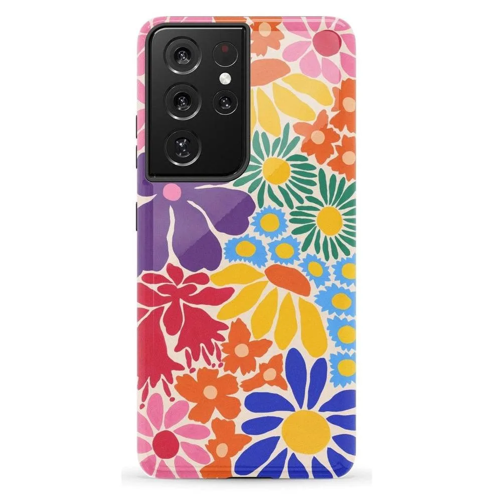 Flower Patch | Multi-Color Floral Samsung Case
