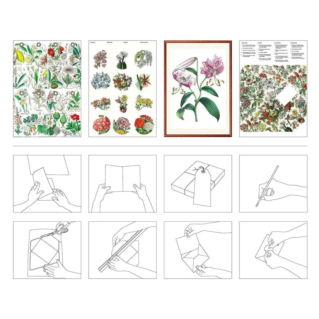 Flowers Papercraft Book