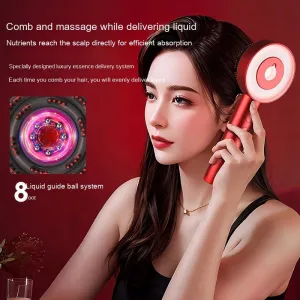 Fluffy Infrared Massager Comb