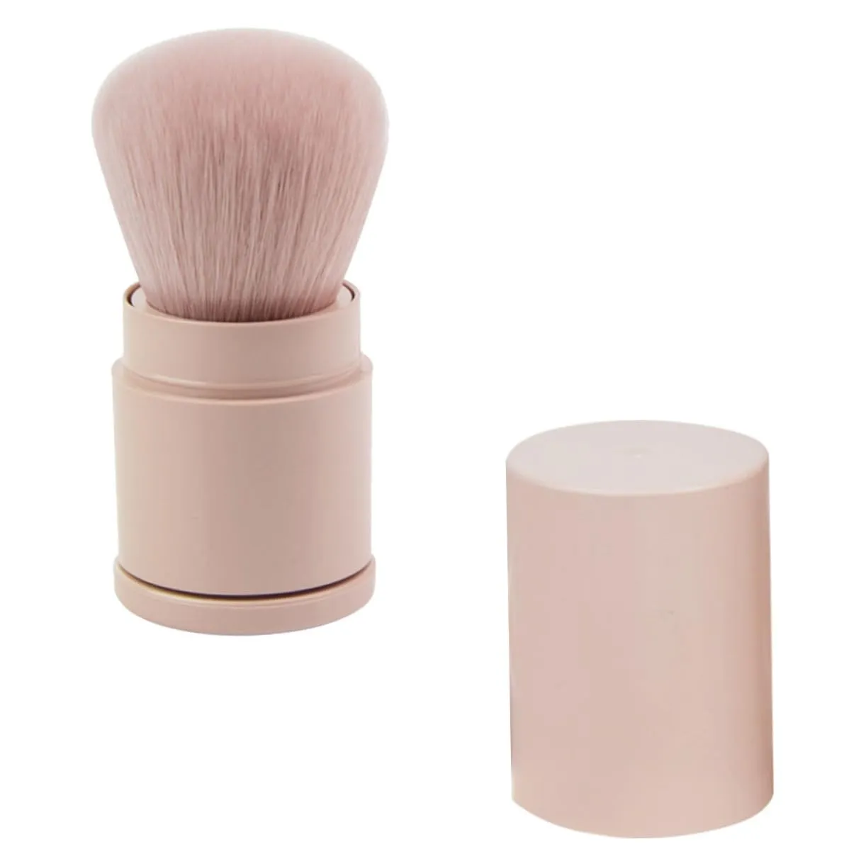 Fluffy Makeup Brush for Loose Powder Blush Foundation Brush Set Compact Beauty Tool