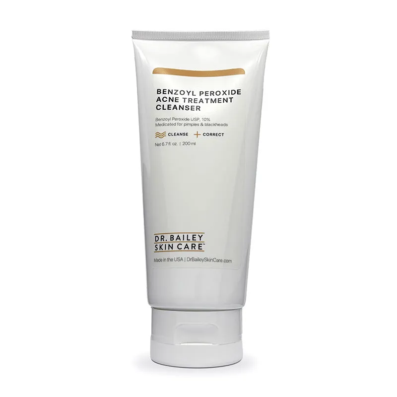 Foaming Benzoyl Peroxide Acne Treatment Cleanser