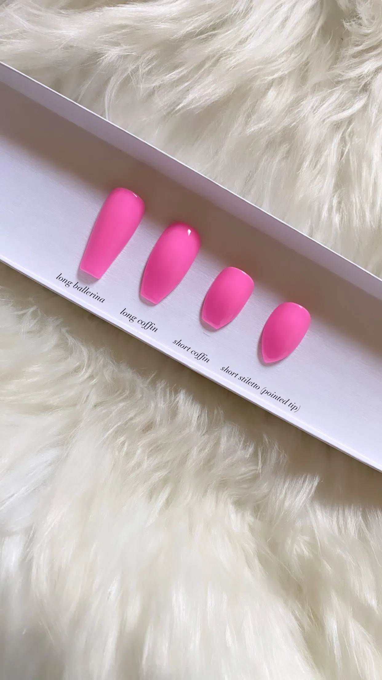 For the Love of Shanell: Be Mine | Pink & Red | 20 NAILS PRESS-ON SET