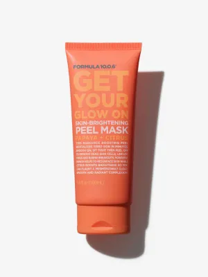 FORMULA 10.0.6 Get Your Glow On Skin Brightening Peel Mask Papaya   Citrus