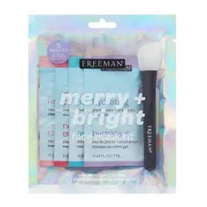 FREEMAN 5PC Merry   Bright Face Mask Kit مجموعه ماسكات فريمان