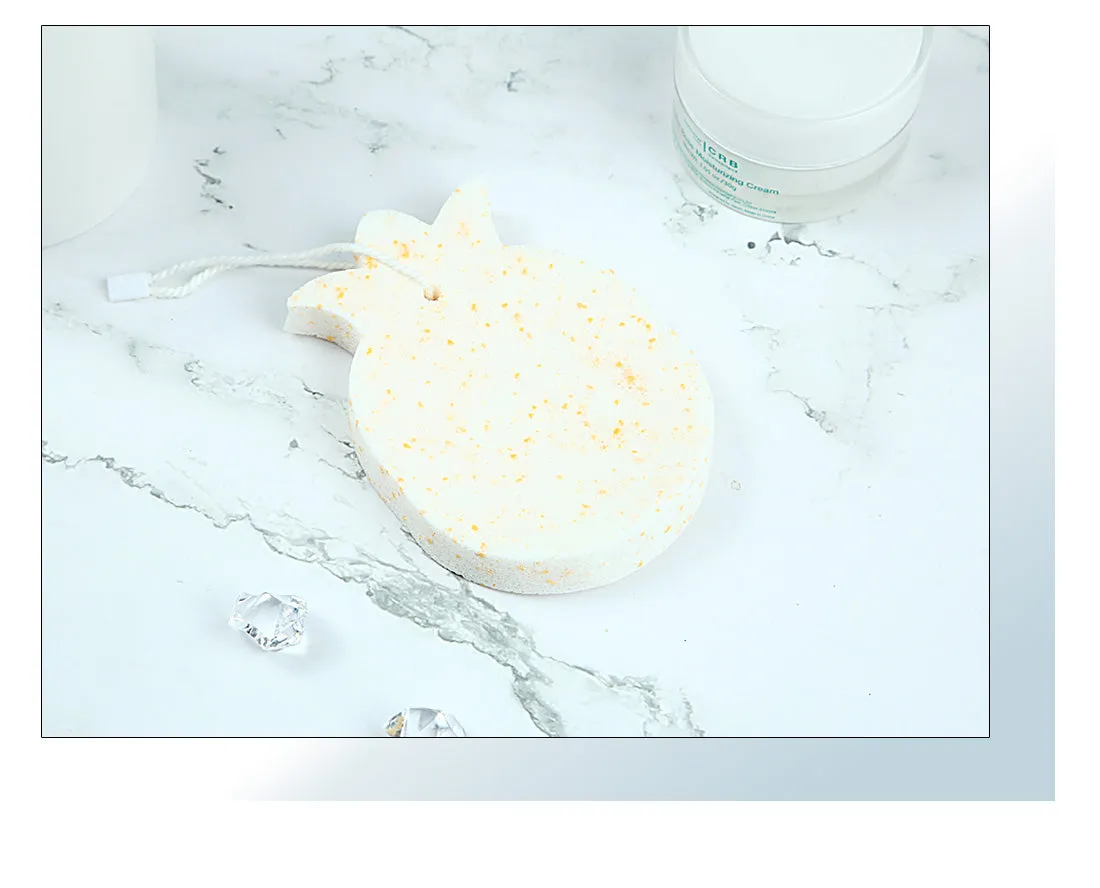 Fruit Series Facial Cleansing Puff (Pineapple)