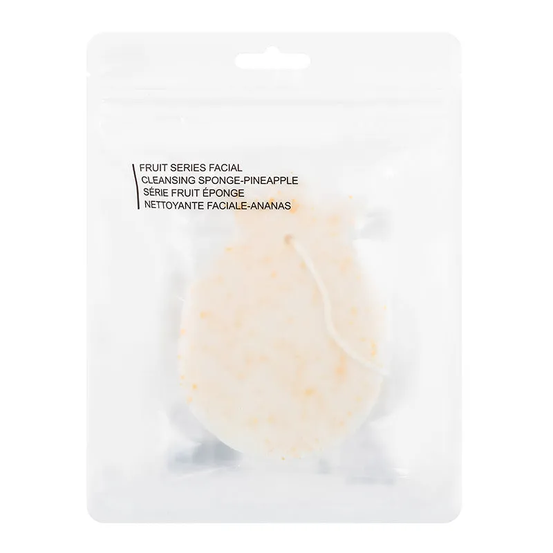 Fruit Series Facial Cleansing Puff (Pineapple)