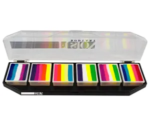 Fusion Body Art - Spectrum Face Painting Palette | Leanne's Tropical Collection