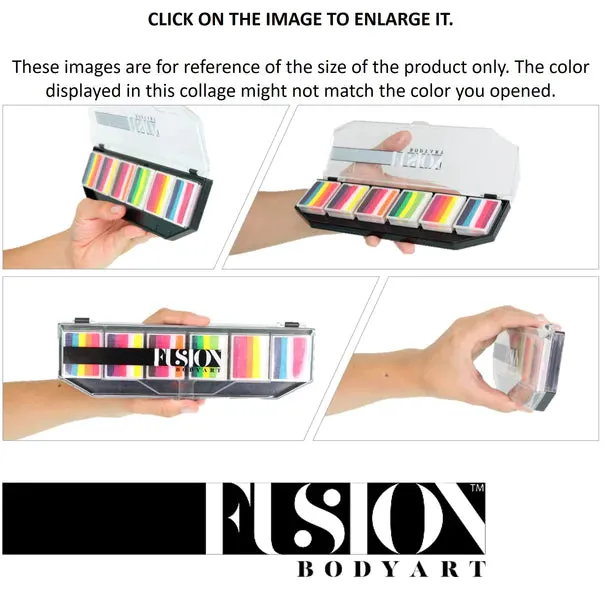 Fusion Body Art - Spectrum Face Painting Palette | Leanne's Tropical Collection