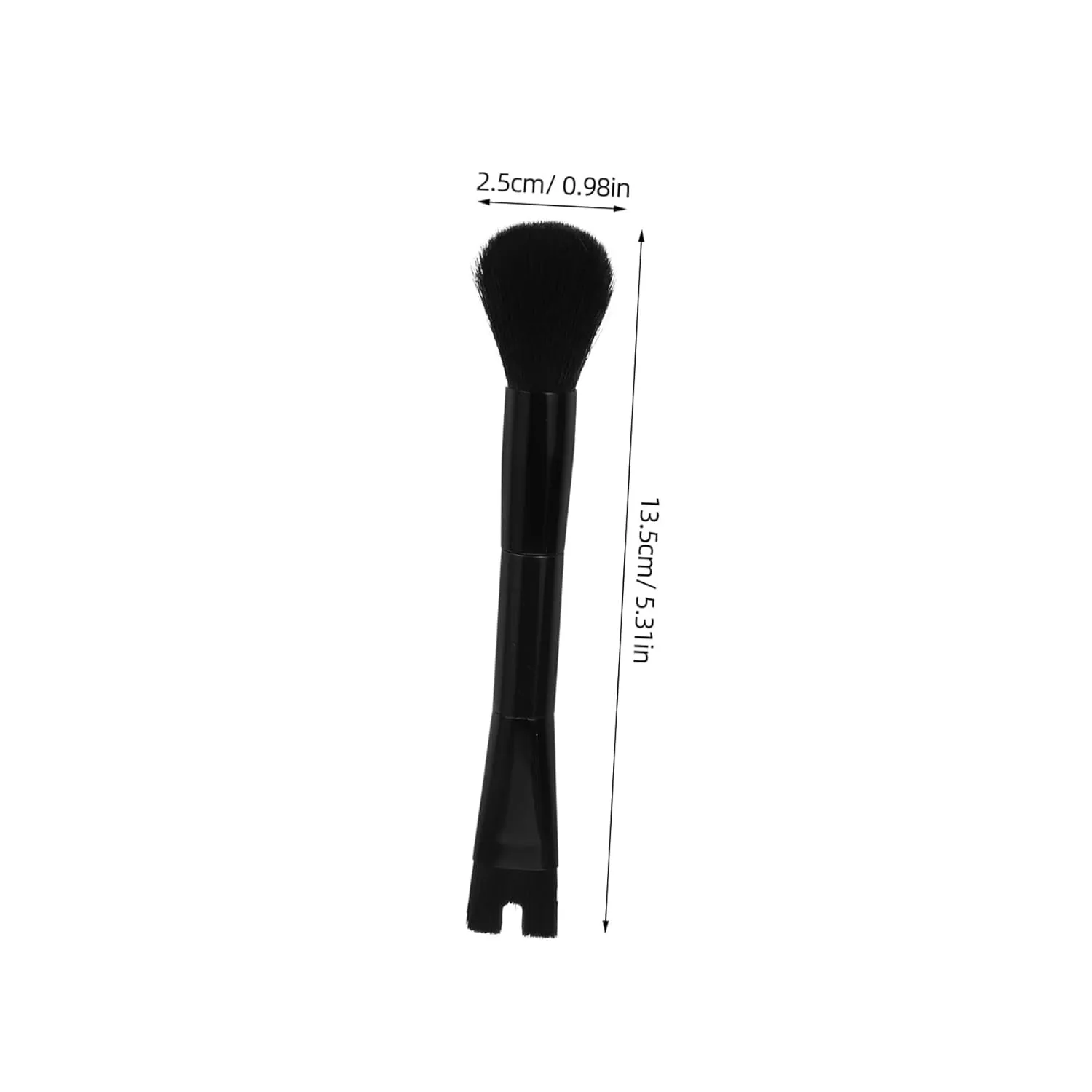Gatuida Nose Contour Makeup Brush u Shaped Brush for Wide Nose Face Foundation under Eye Concealer Retractable