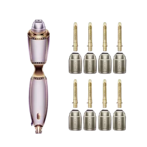 GEMO High End Needle-free Mesotherapy Beauty Device W10 with Anti-Aging Supply Pack
