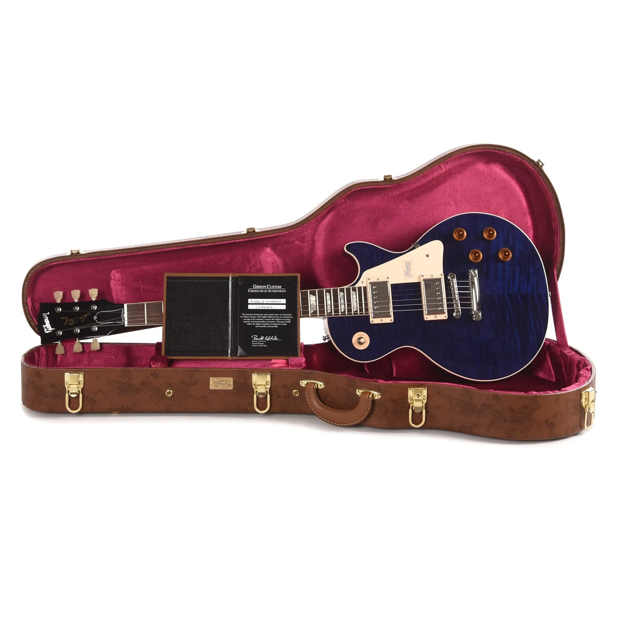 Gibson Custom Modern Les Paul Standard Trans Blue
