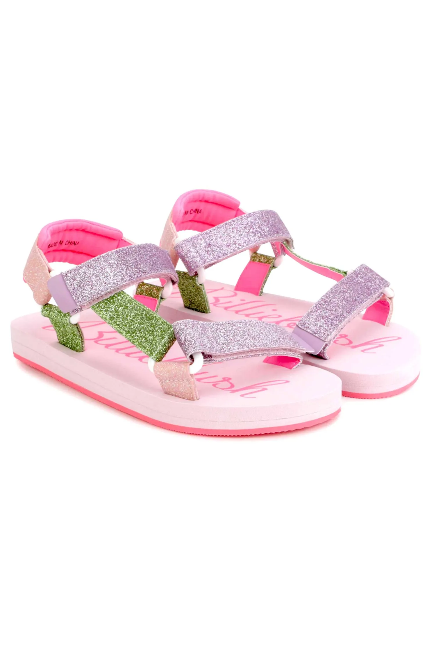 Glitter Velcro Sandals