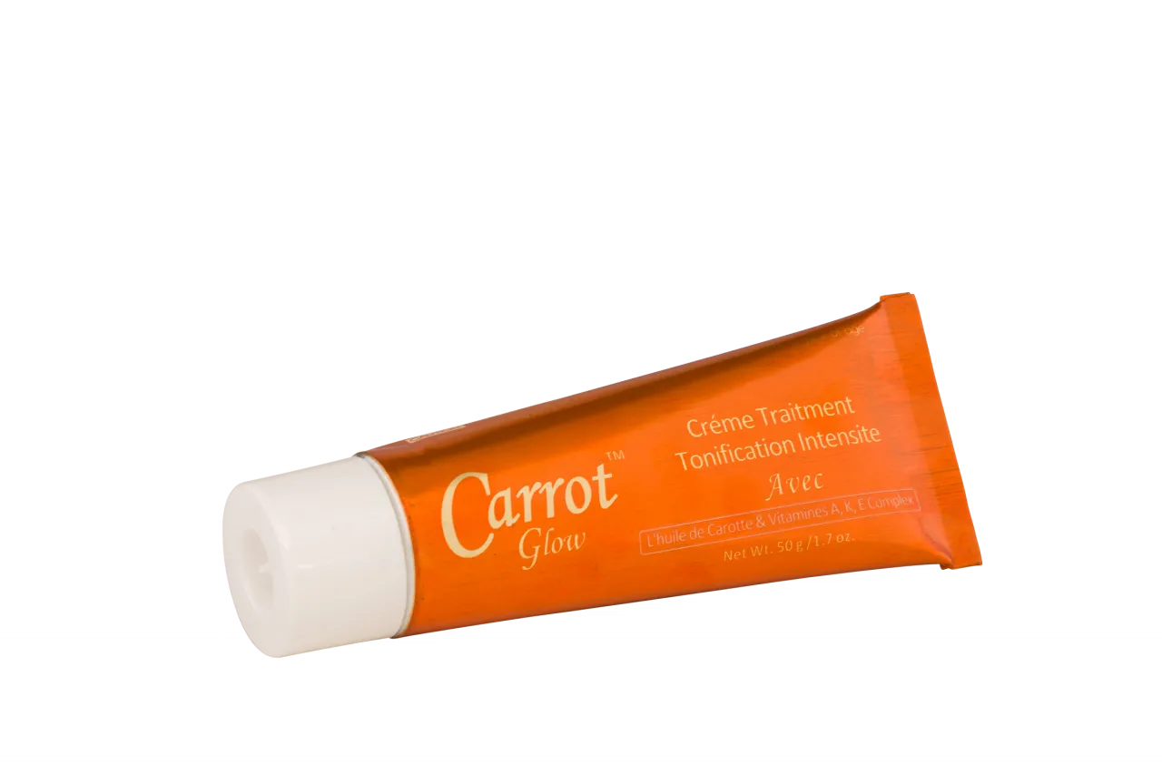 GLOW - Carrot Glow Intense Toning Treatment cream With Carrot Oil & Vitamin A, K & E complex