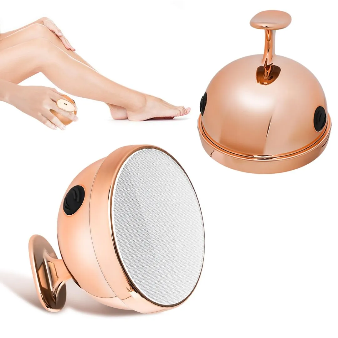 Gold Crystal Hair Remover, Washable Reusable Skin Exfoliating Hair Removal Stone