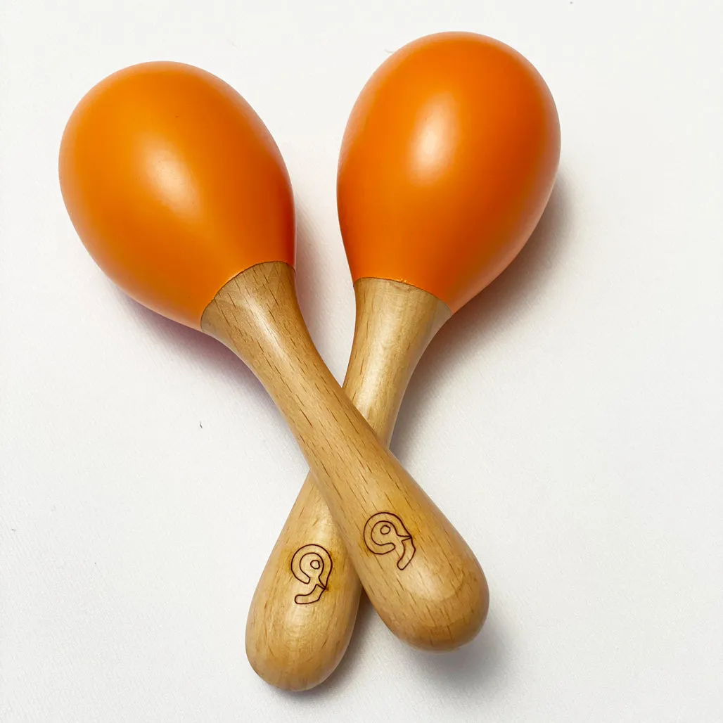 Gudgoodie Baby Gift Set Muslin Dohar and Maracas- Enchanted Forest