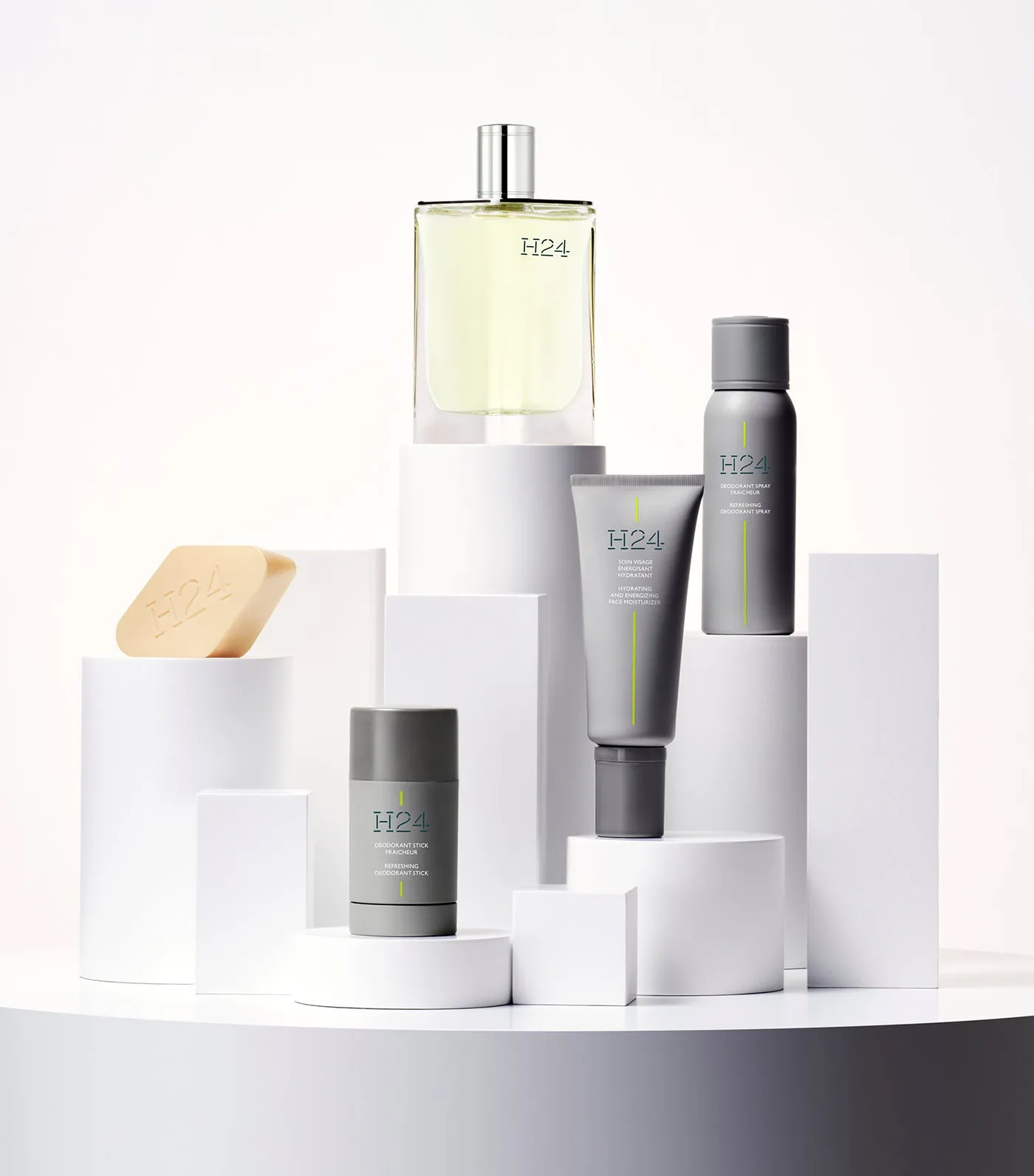 H24, face, body and hair solid cleanser 100g