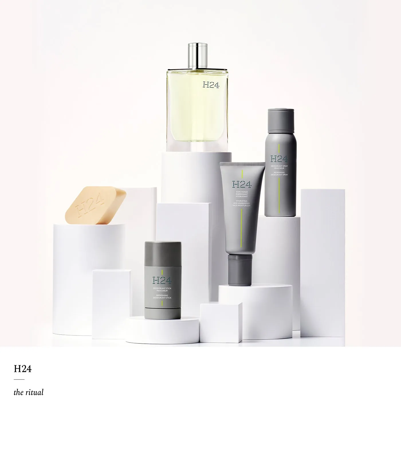 H24, face, body and hair solid cleanser 100g