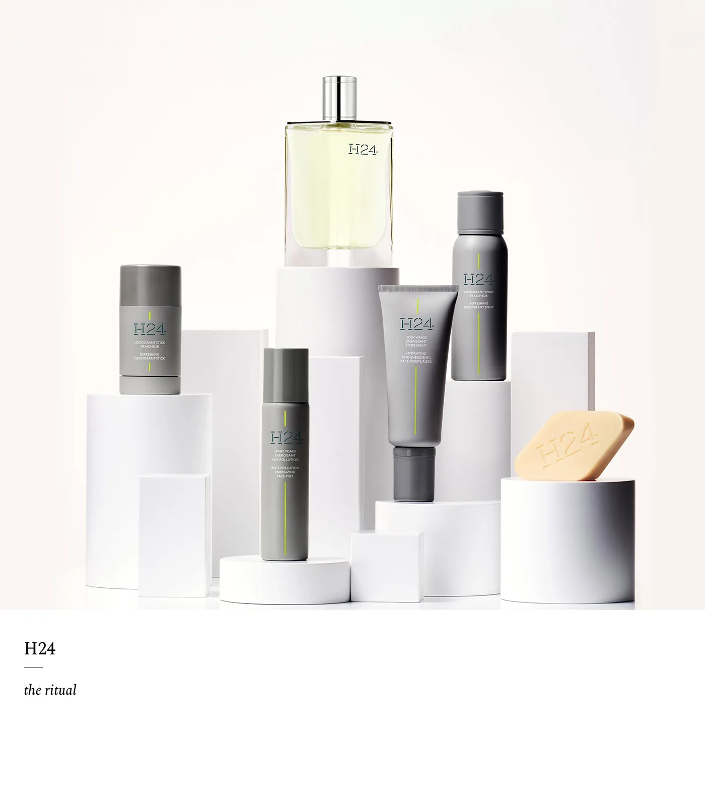 H24, face, body and hair solid cleanser 100g