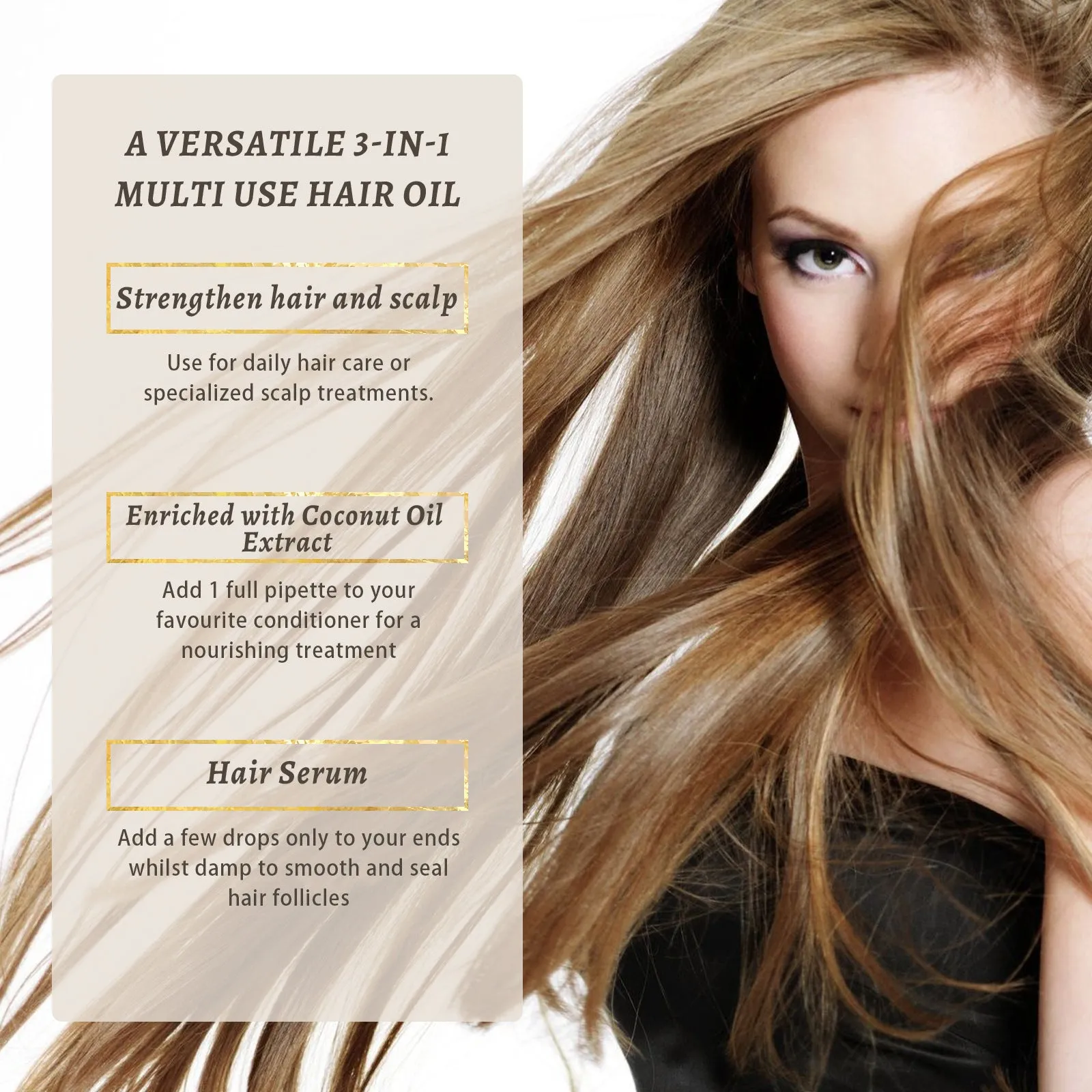 Hair Repair Damaged Dry Manic Moisturizing Thick Hair Care Essential Oil