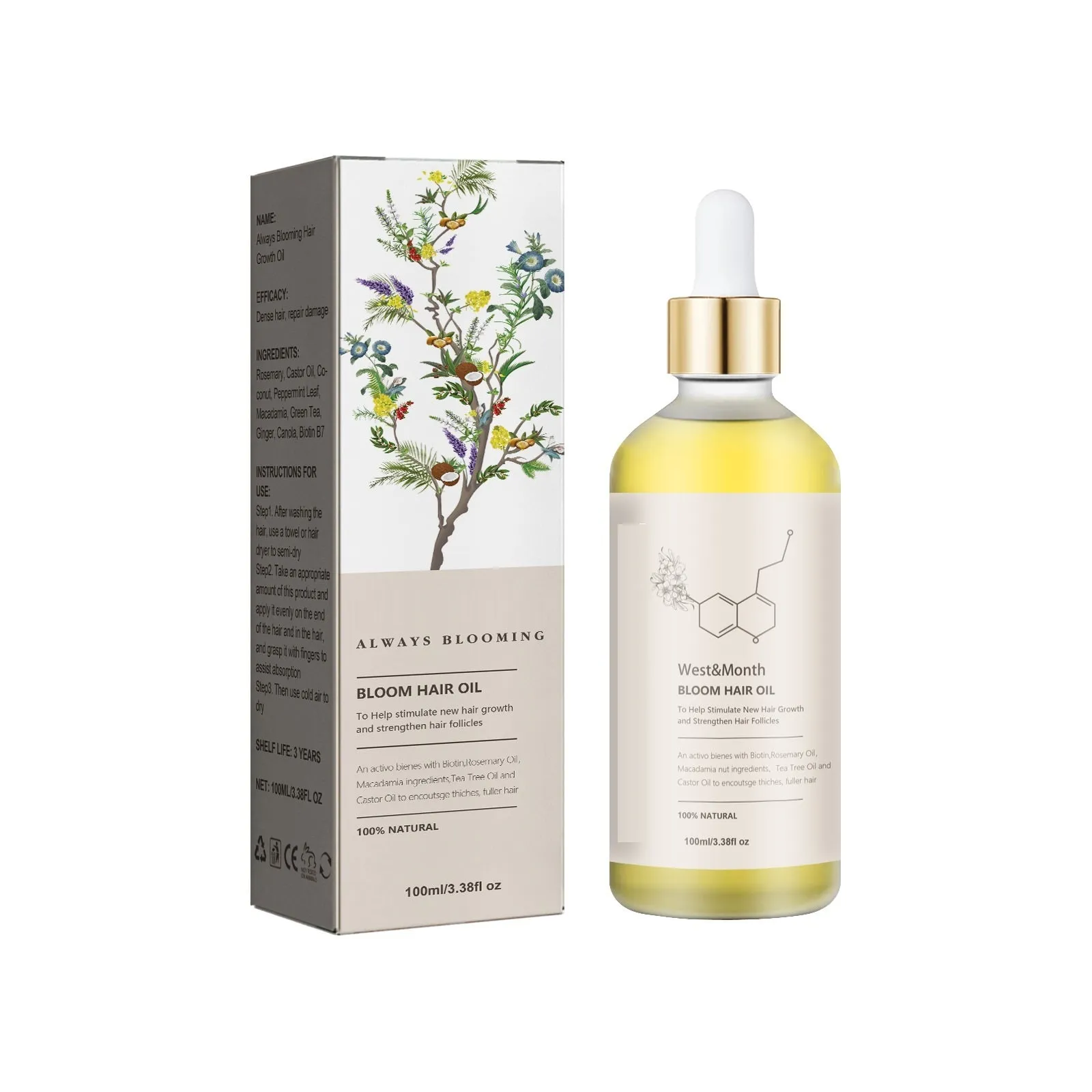 Hair Repair Damaged Dry Manic Moisturizing Thick Hair Care Essential Oil