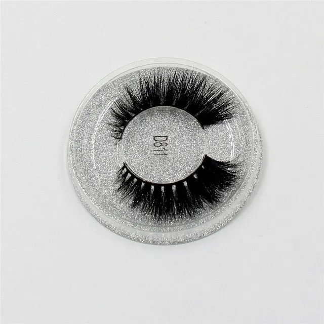 Hand Made Full Strip 3D Mink Lashes 13 Style