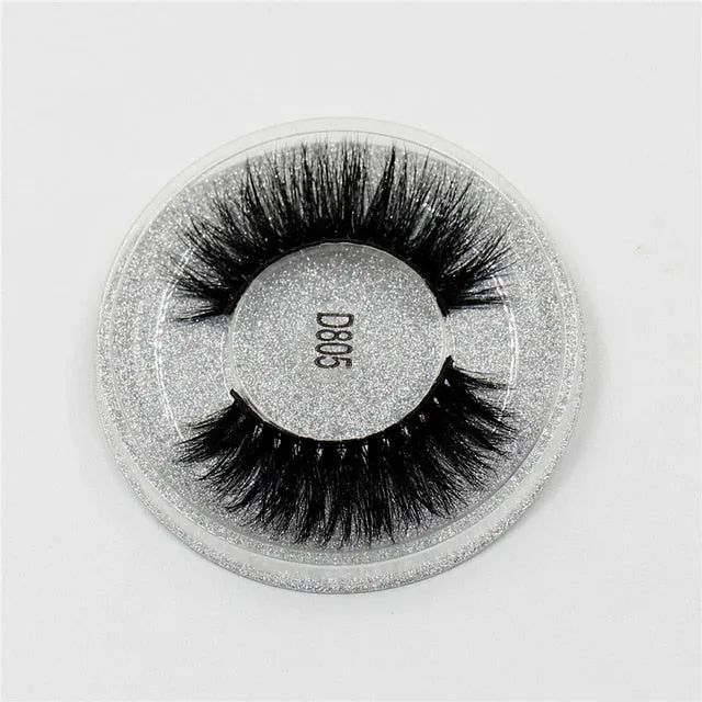 Hand Made Full Strip 3D Mink Lashes 13 Style