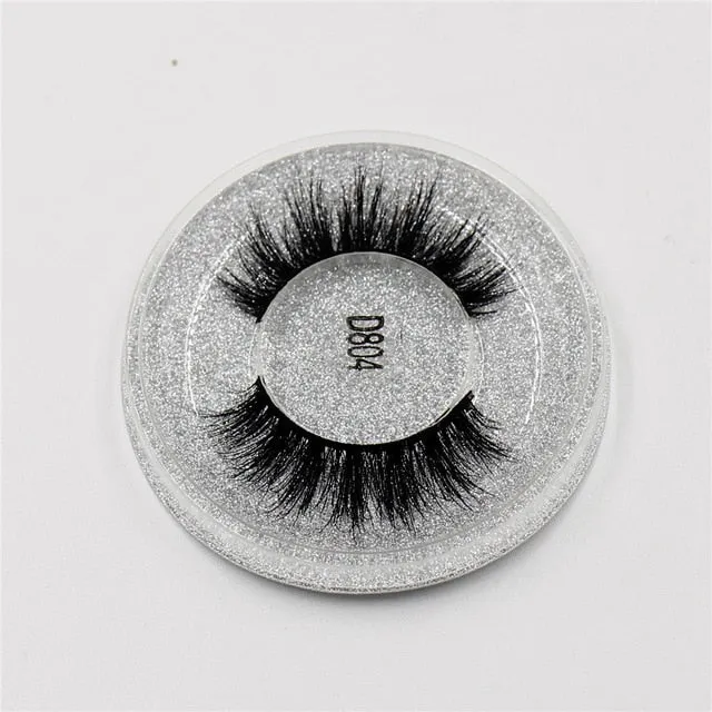 Hand Made Full Strip 3D Mink Lashes 13 Style