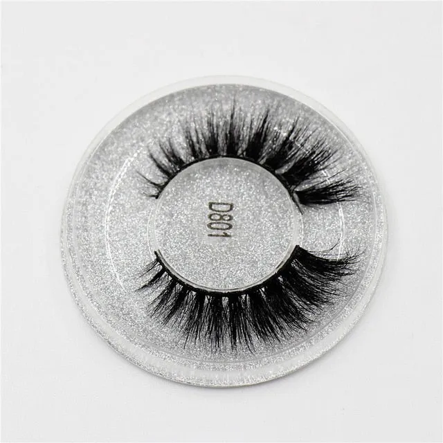Hand Made Full Strip 3D Mink Lashes 13 Style