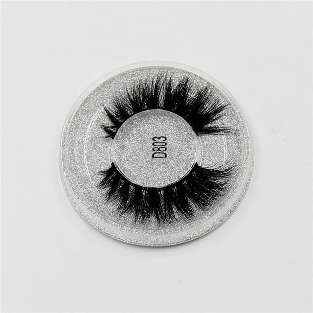 Hand Made Full Strip 3D Mink Lashes 13 Style