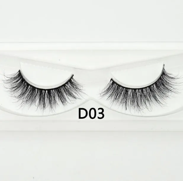 handmade Reusable False 3D Mink eyelashes