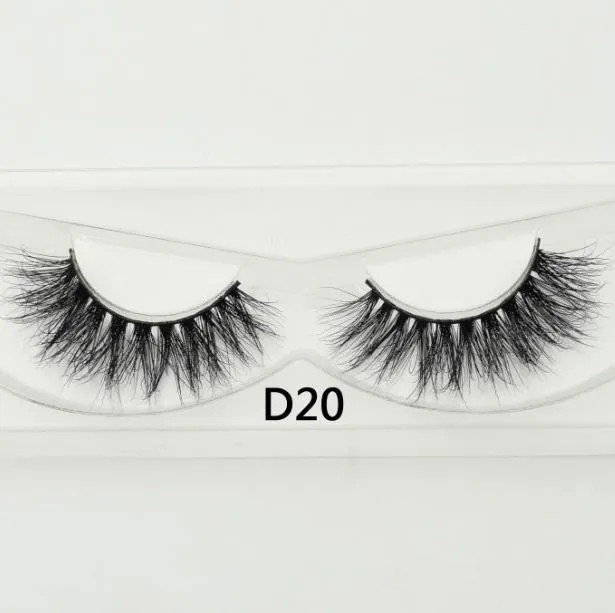 handmade Reusable False 3D Mink eyelashes
