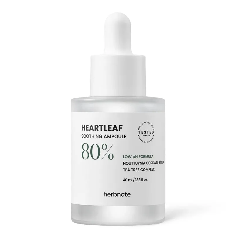 HERBNOTE Heartleaf 80% Soothing Ampoule 40ml, 1pc