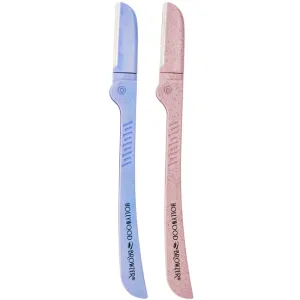 Hollywood Browzer Duo Browzer Hair Removal & Dermaplaning Tool Amethyst   Citrine