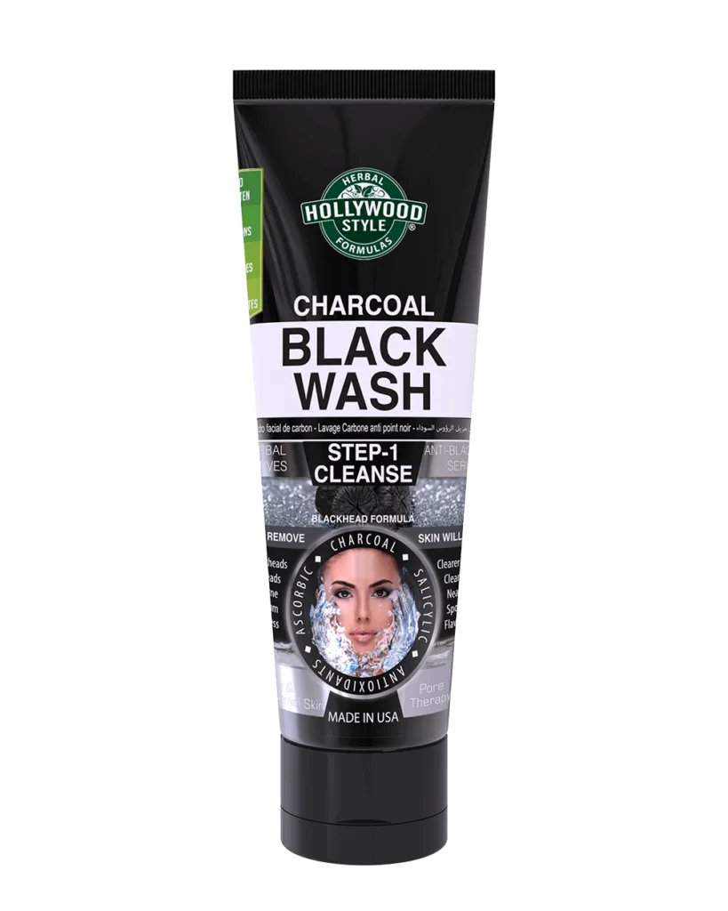 HOLLYWOOD STYLE CHARCOAL BLACK WASH 100ML