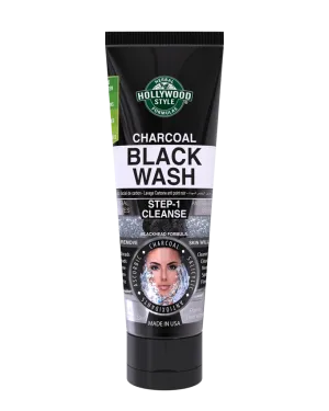 HOLLYWOOD STYLE CHARCOAL BLACK WASH 100ML