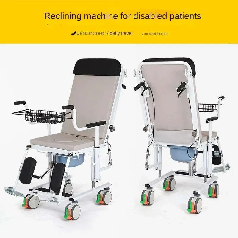 Horizontal displacement machine with three states of sitting walking and lying  bed rest for elderly  lifting transfer machine