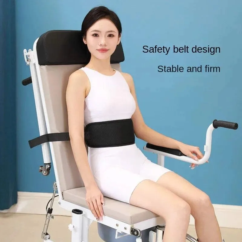 Horizontal displacement machine with three states of sitting walking and lying  bed rest for elderly  lifting transfer machine