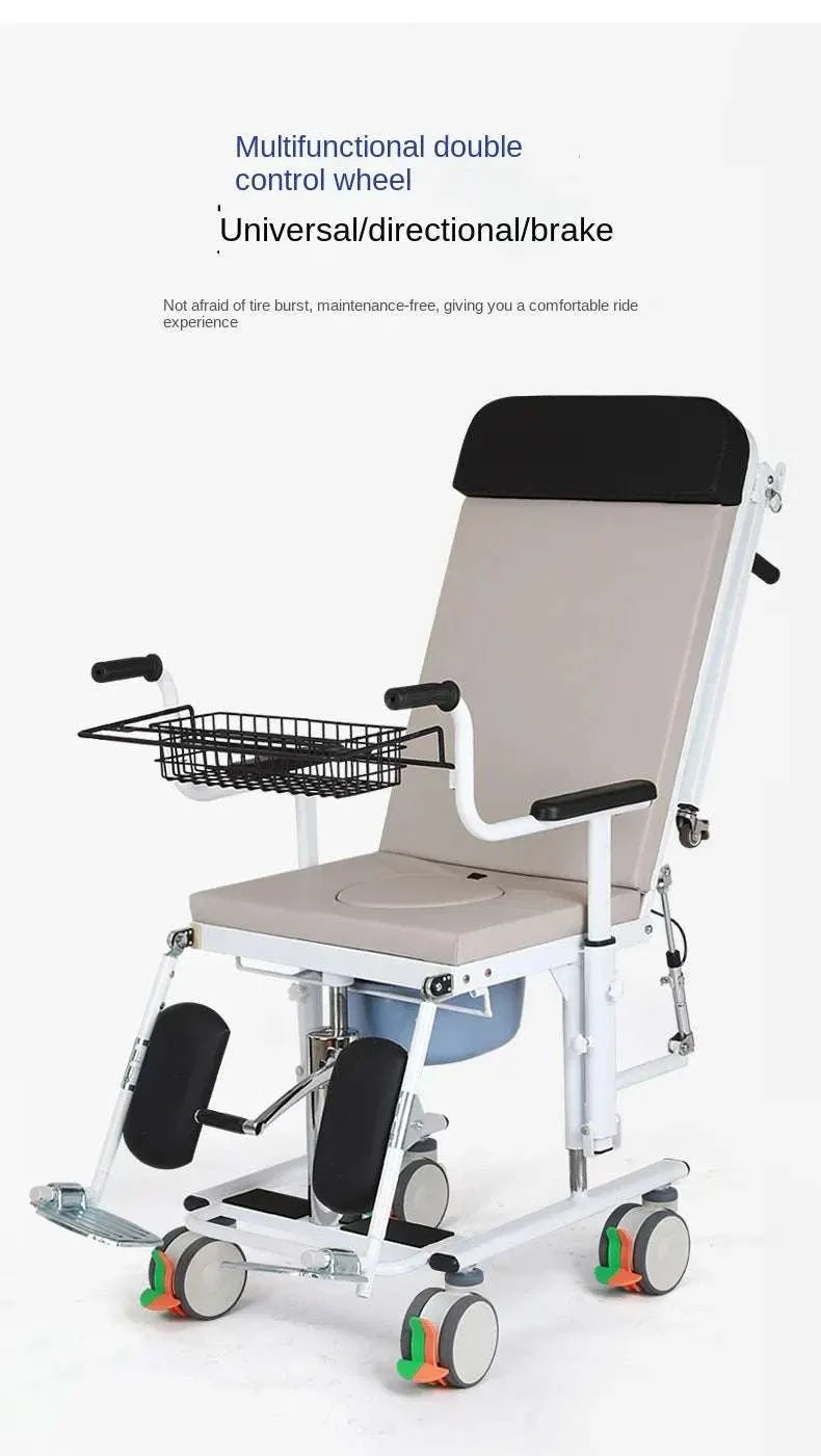 Horizontal displacement machine with three states of sitting walking and lying  bed rest for elderly  lifting transfer machine